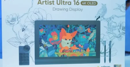 XPPen Artist Ultra 16: OLED 4K, 16K de pressão e um toque de futuro para artistas digitais
